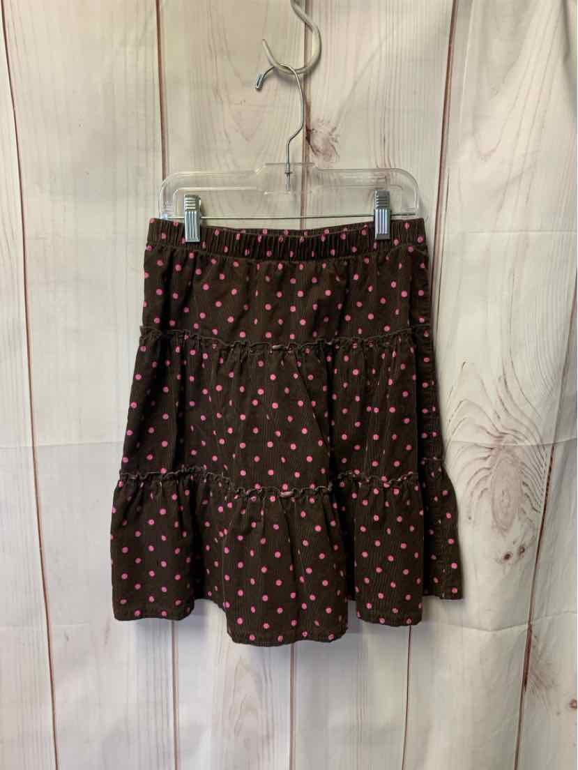 LL Bean Girl's Size 10 Brown Skirt