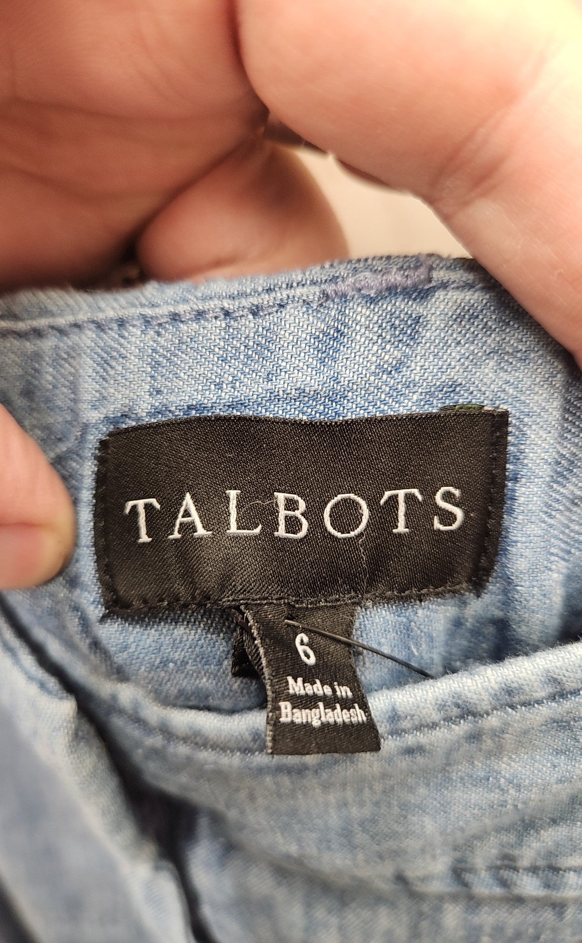 Talbots Women's Size 6 Blue Pants