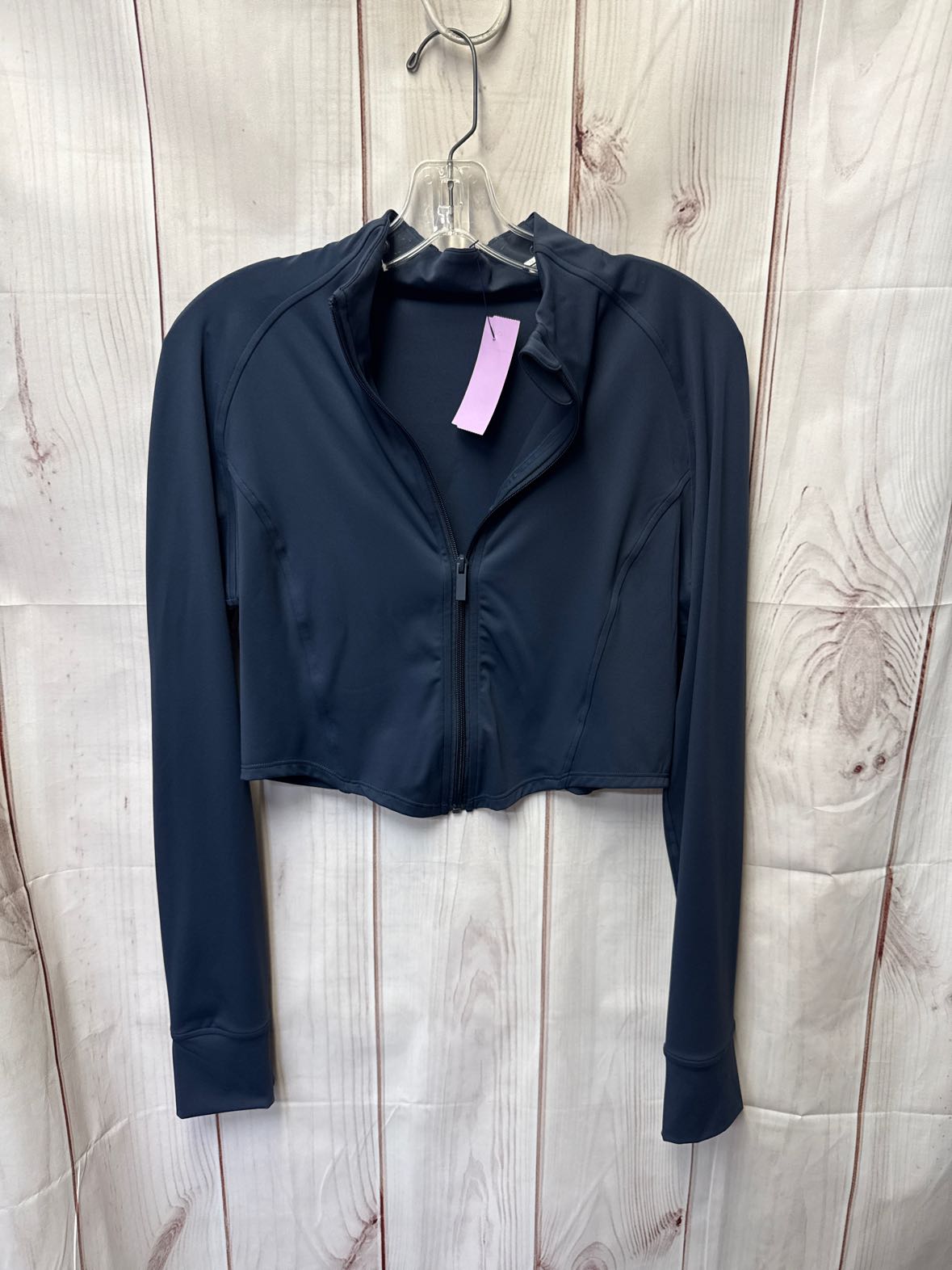 Nama Women's Size XL Washed Navy Body Butter Contour Jacket