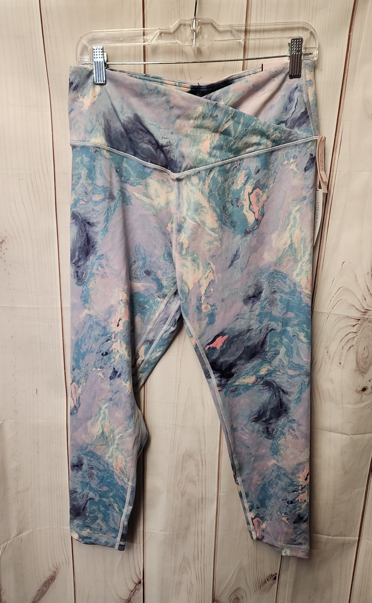 NWT Victoria's Secret Women's Size 16 Blue Leggings