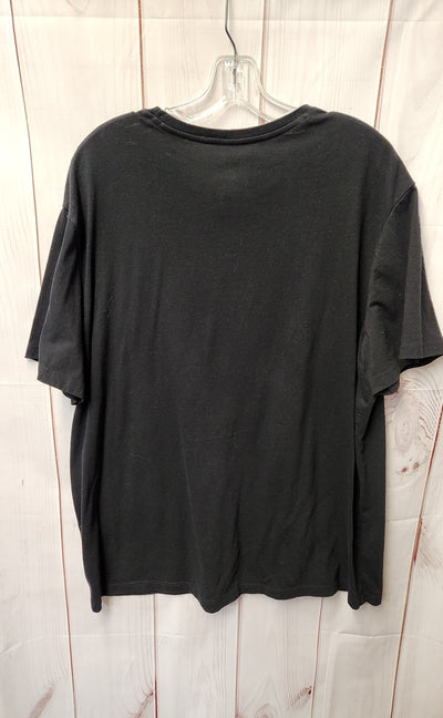 Goodfellow Women's Size XXL Black Short Sleeve Top