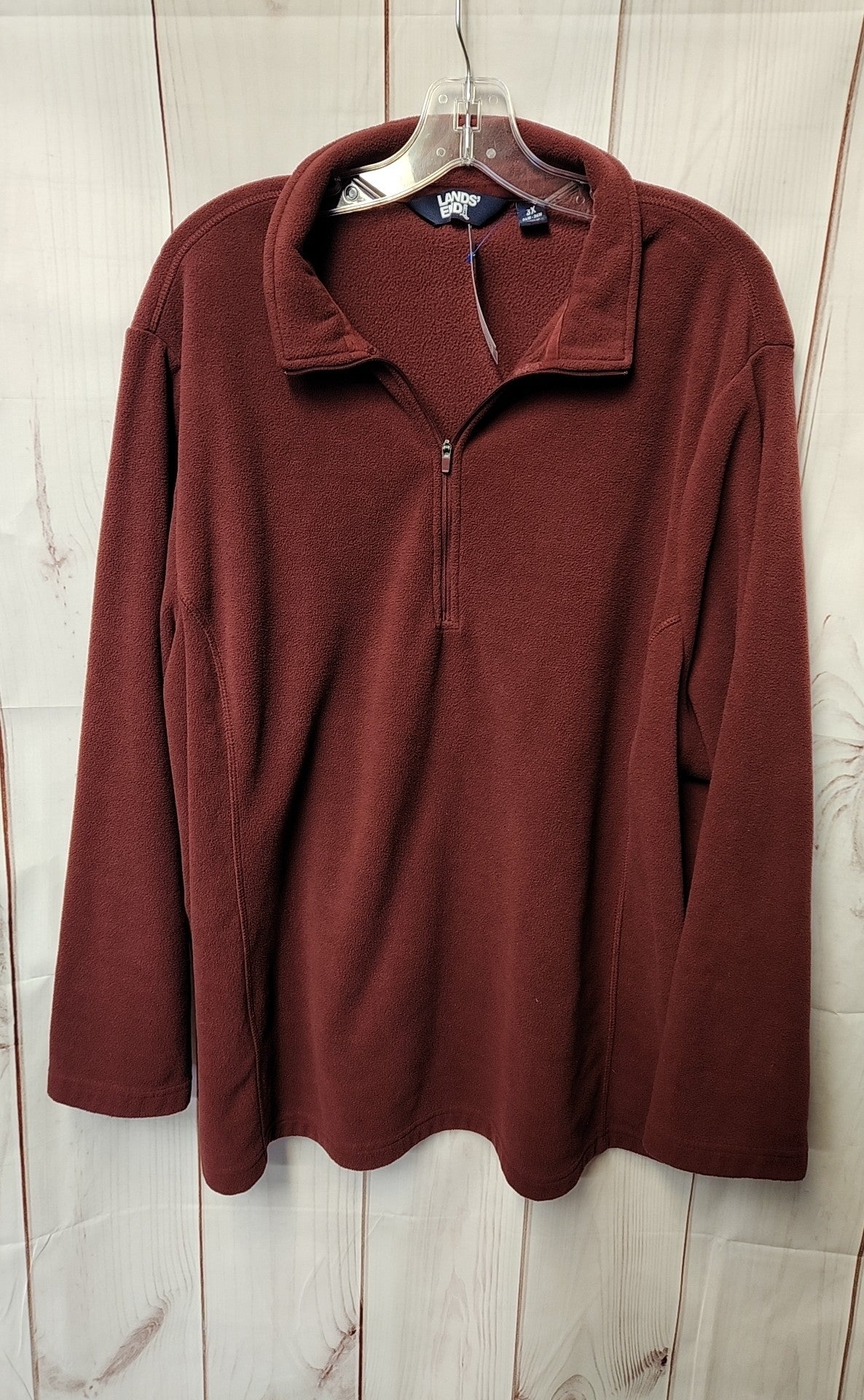 Lands End Women's Size 3X Maroon Sweatshirt