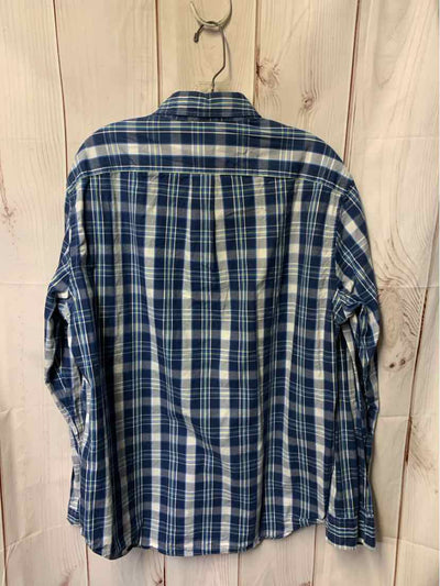 J Crew Men's Size L Blue Shirt