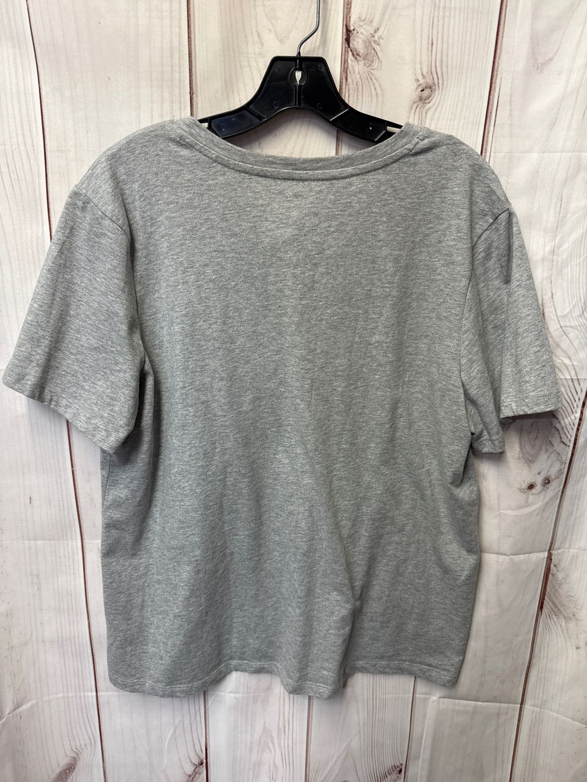 Coral Bay Women's Size XL Gray Short Sleeve Top