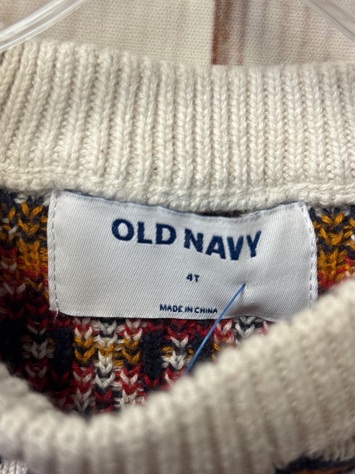 Old Navy Girl's Size 4 Navy Sweater