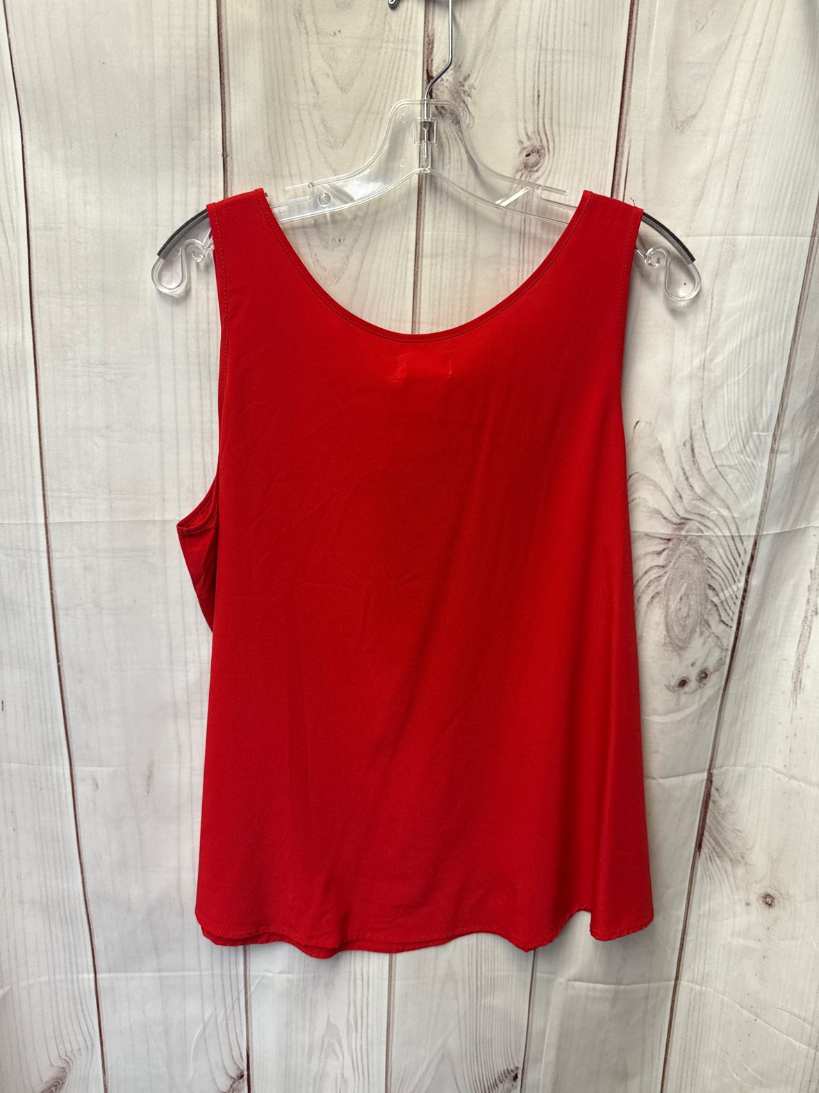 Time and Tru Women's Size XXL Red Sleeveless Top