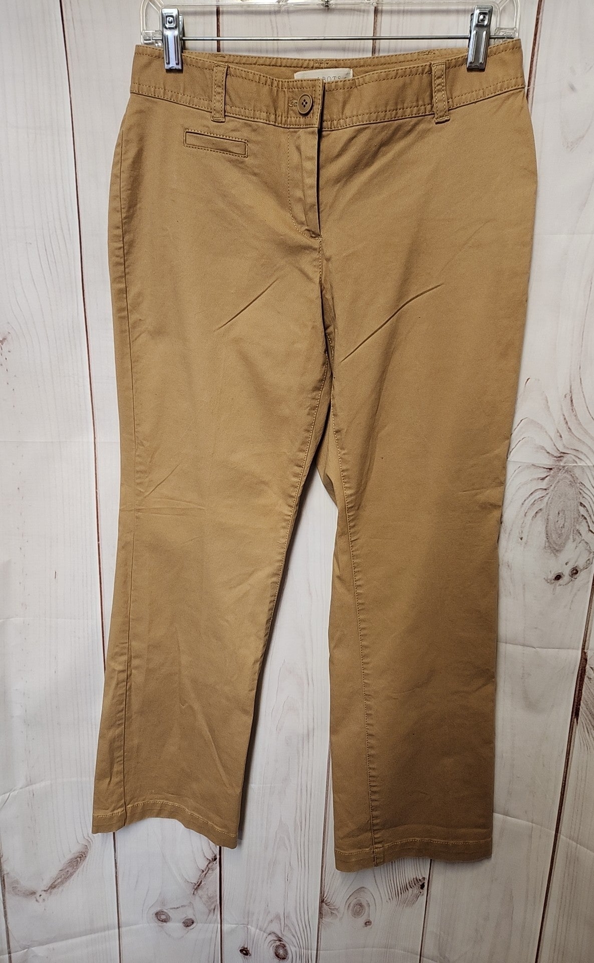 Talbots Women's Size 4 Petite Curvy Brown Pants