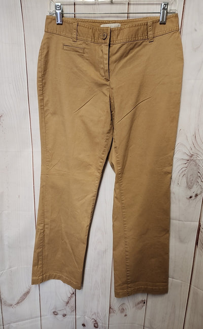 Talbots Women's Size 4 Petite Curvy Brown Pants