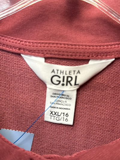 Athleta Girl's Size 16 Pink Shirt