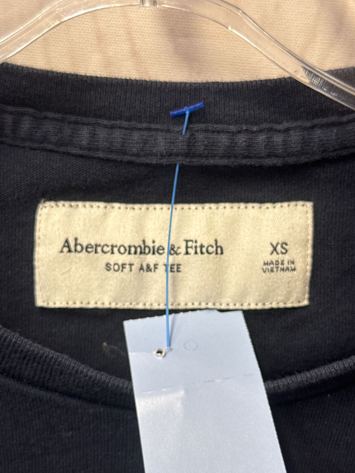 Abercrombie & Fitch Men's Size XS Navy Shirt