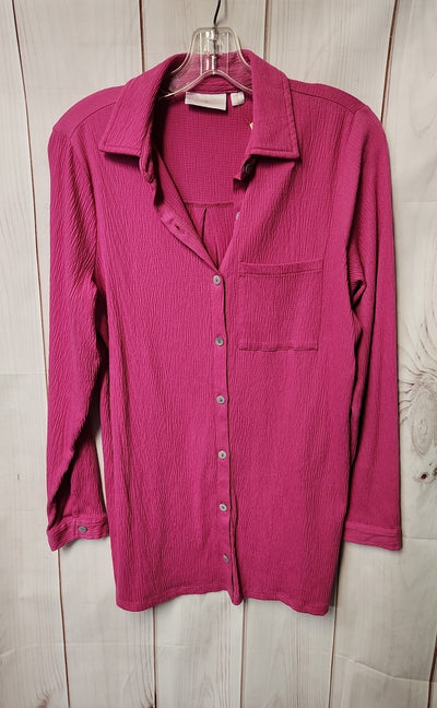 Belle Women's Size XXS Pink Long Sleeve Top