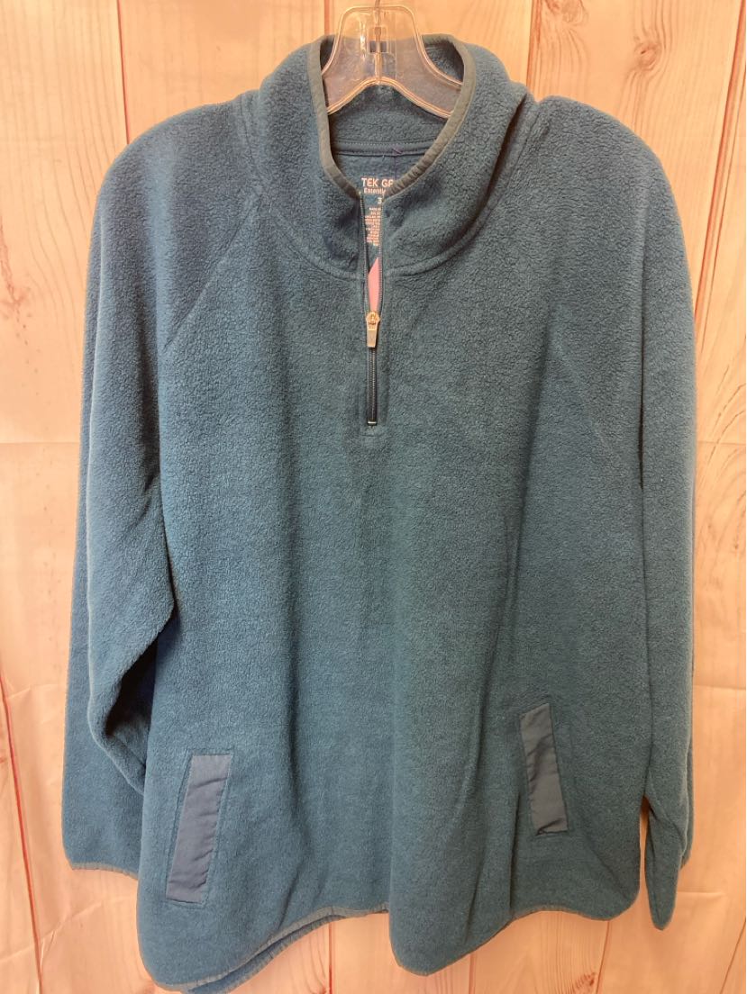 Tek Gear Women's Size 3X Teal Sweatshirt