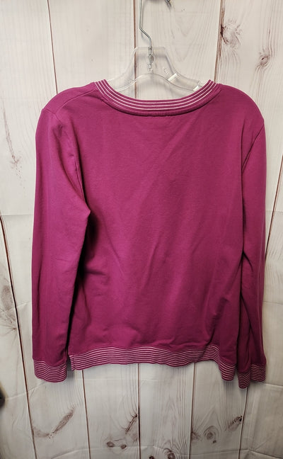 Talbots Women's Size S Purple Sweatshirt