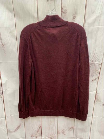 Calvin Klein Men's Size L Maroon Sweater