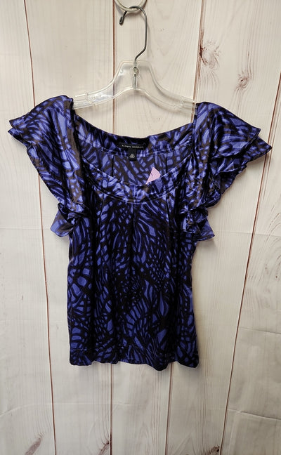 Banana Republic Women's Size XS Purple Short Sleeve Top