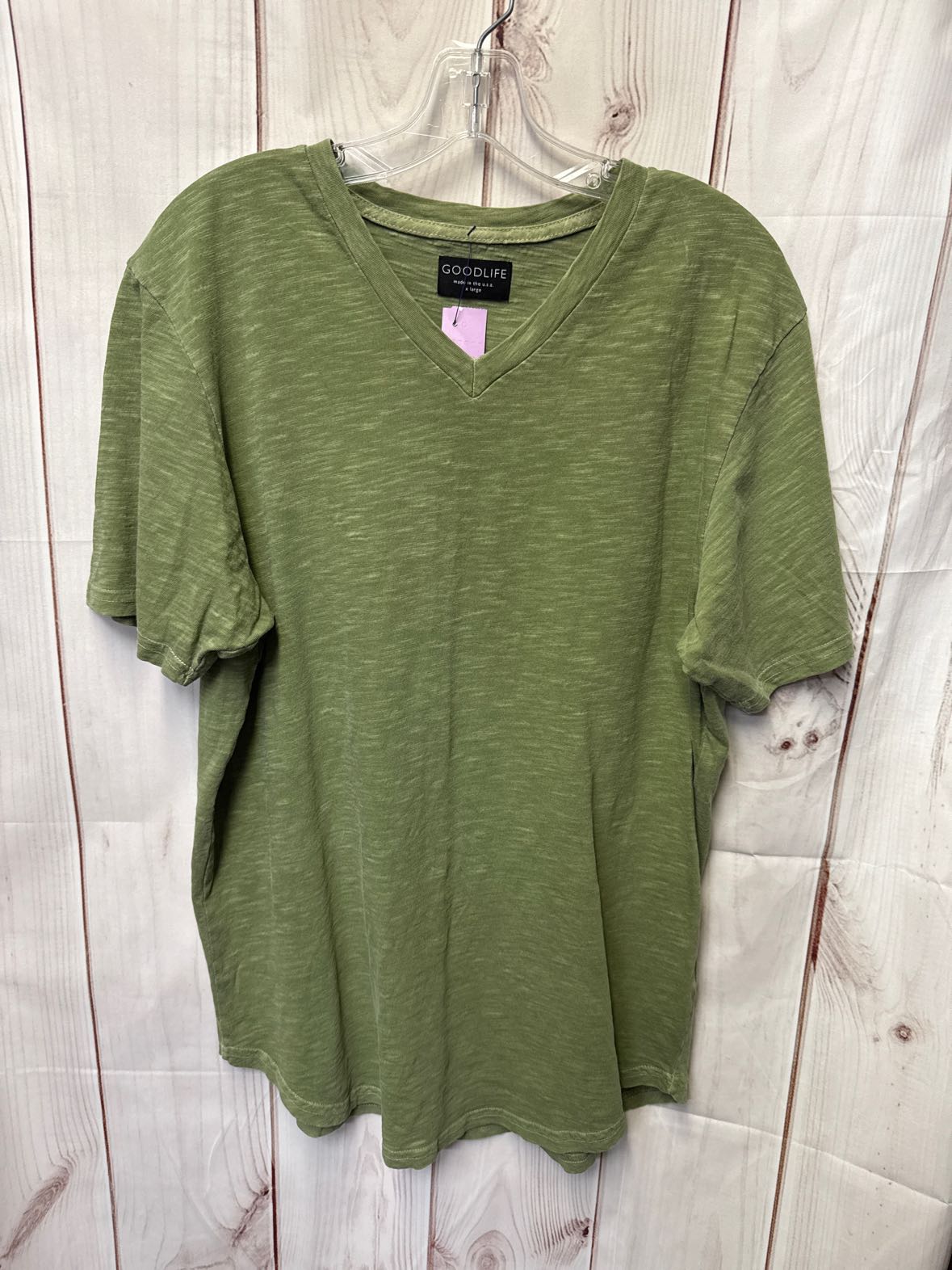 Goodlife Men's Size XL Olive Green Shirt