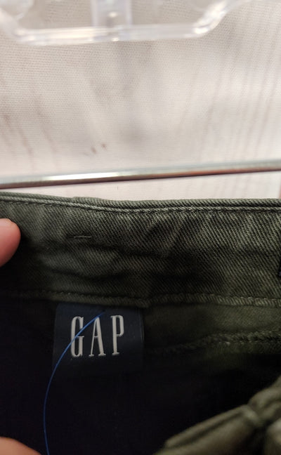 Gap Women's Size 4 Green Jeans Loose Khaki