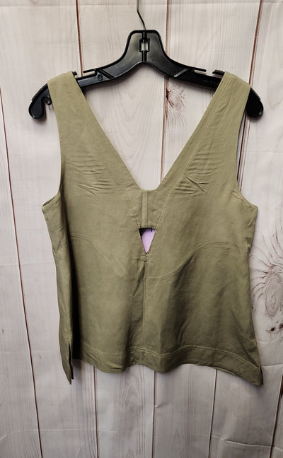 Reiss Women's Size 6 Green Sleeveless Top