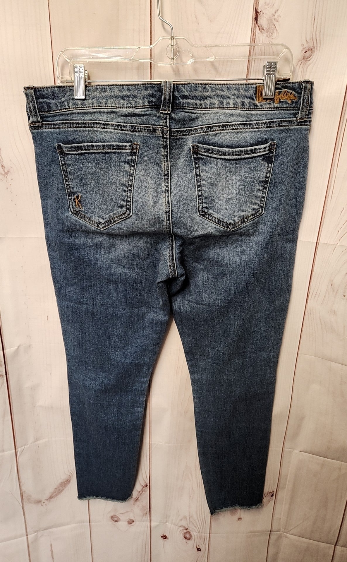 Kut from the Kloth Women's Size 12 Petite  Blue Jeans Carlo Ankle Skinny Petite