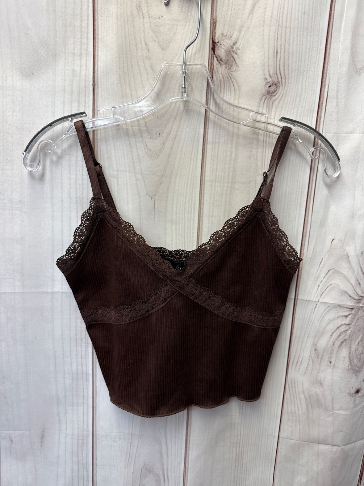 Divided Women's Size S Brown Sleeveless Top