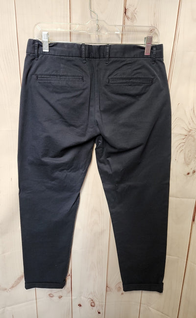 Gap Women's Size 4 Broken-in Straight Navy Pants