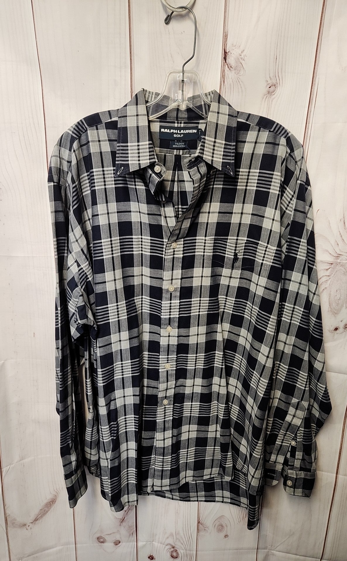 Ralph Lauren Men's Size L Navy Shirt