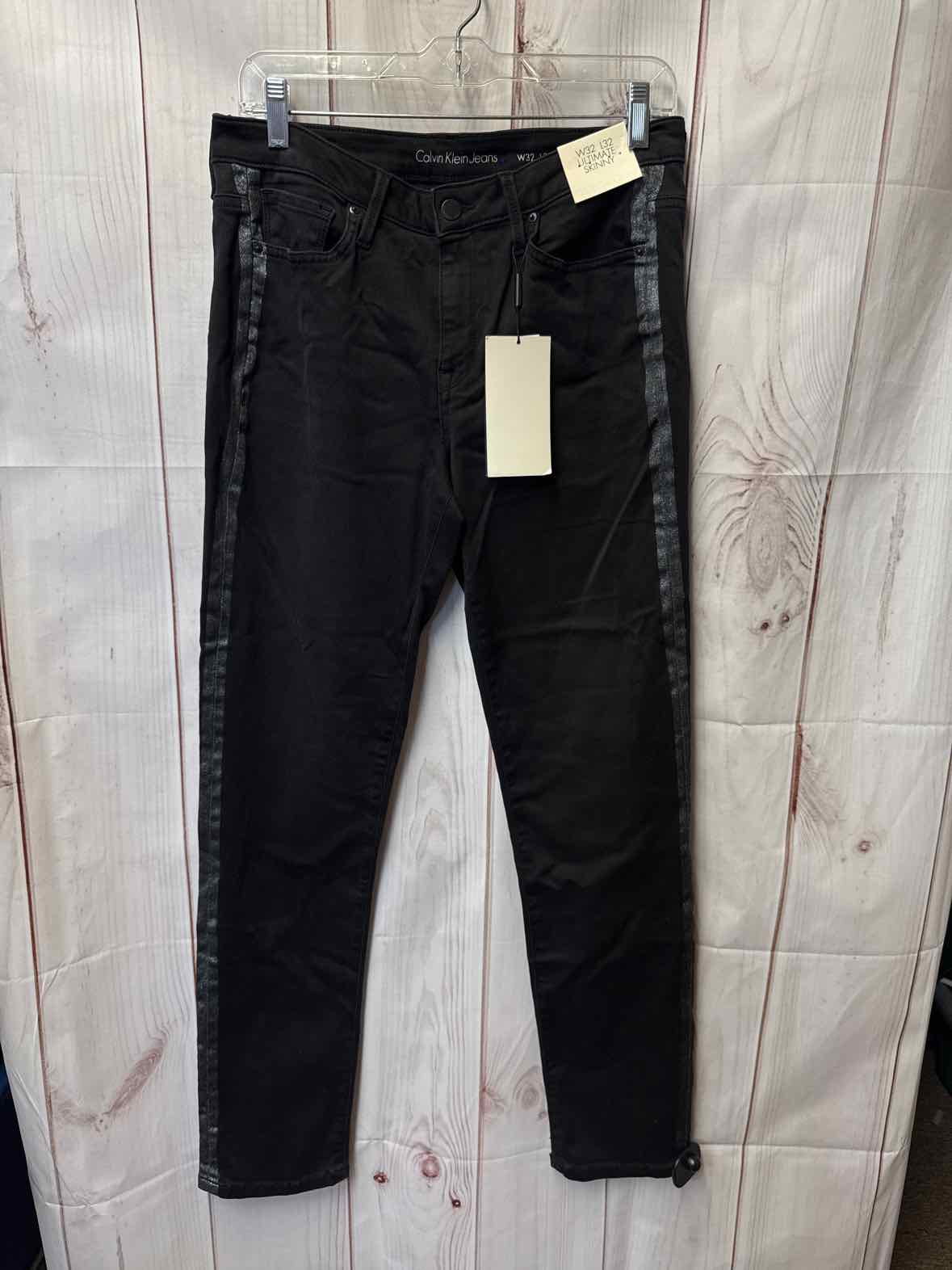 Calvin Klein Women's Size 32 (13-14) Black Jeans Ultimate Skinny NWT