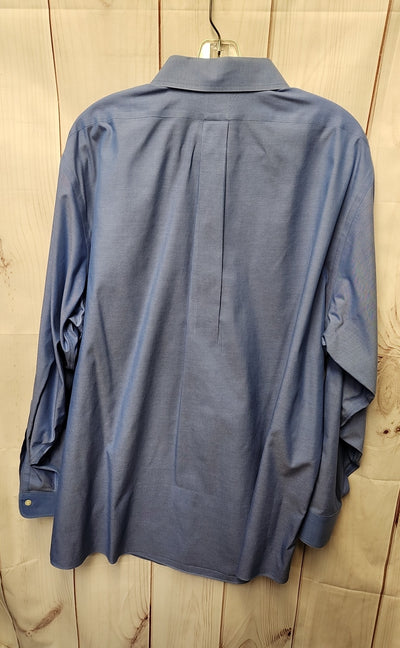 Brooks Brothers Men's Size XL Blue Shirt