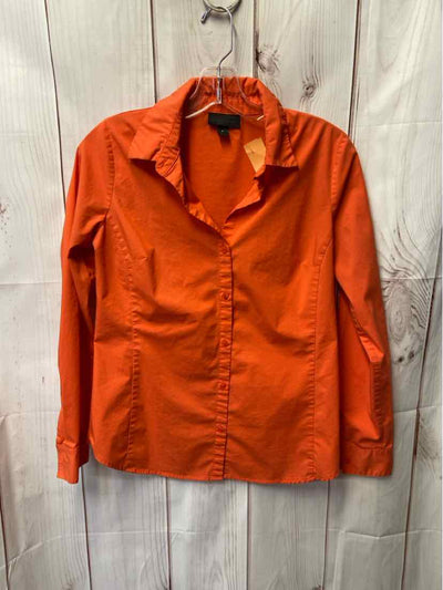 Worthington Women's Size 4 Orange Long Sleeve Top