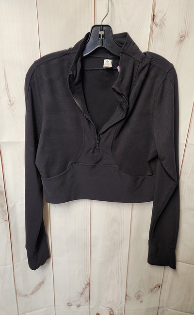 90 Degree Women's Size XL Black Long Sleeve Top