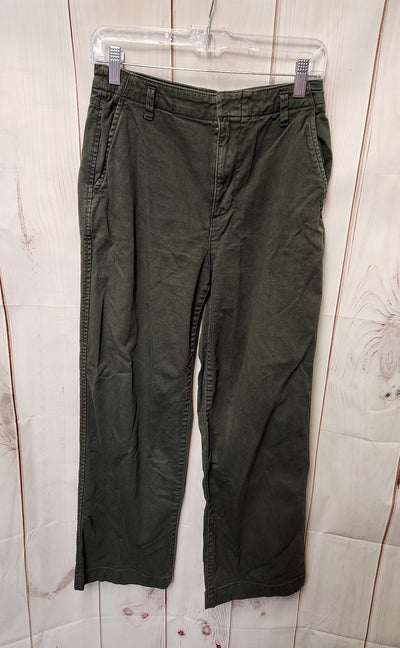 Gap Women's Size 4 Green Jeans Loose Khaki