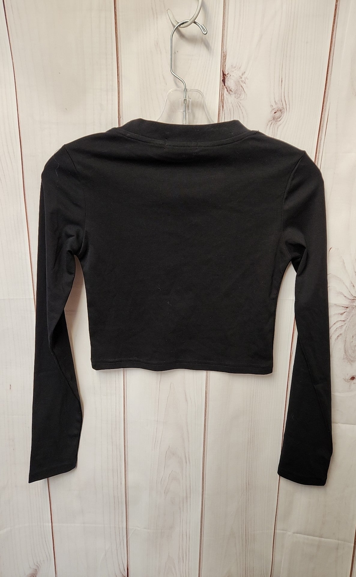 DoubleD Brand Women's Size M Black Long Sleeve Top