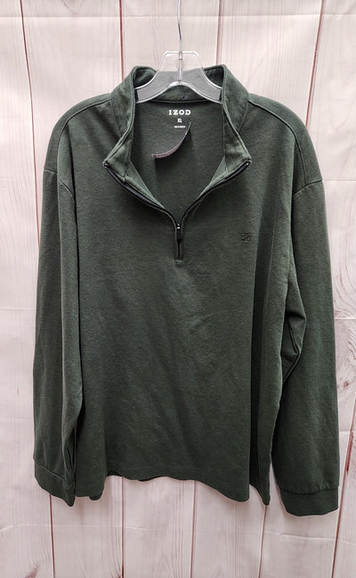 Izod Men's Size XL Green Sweatshirt