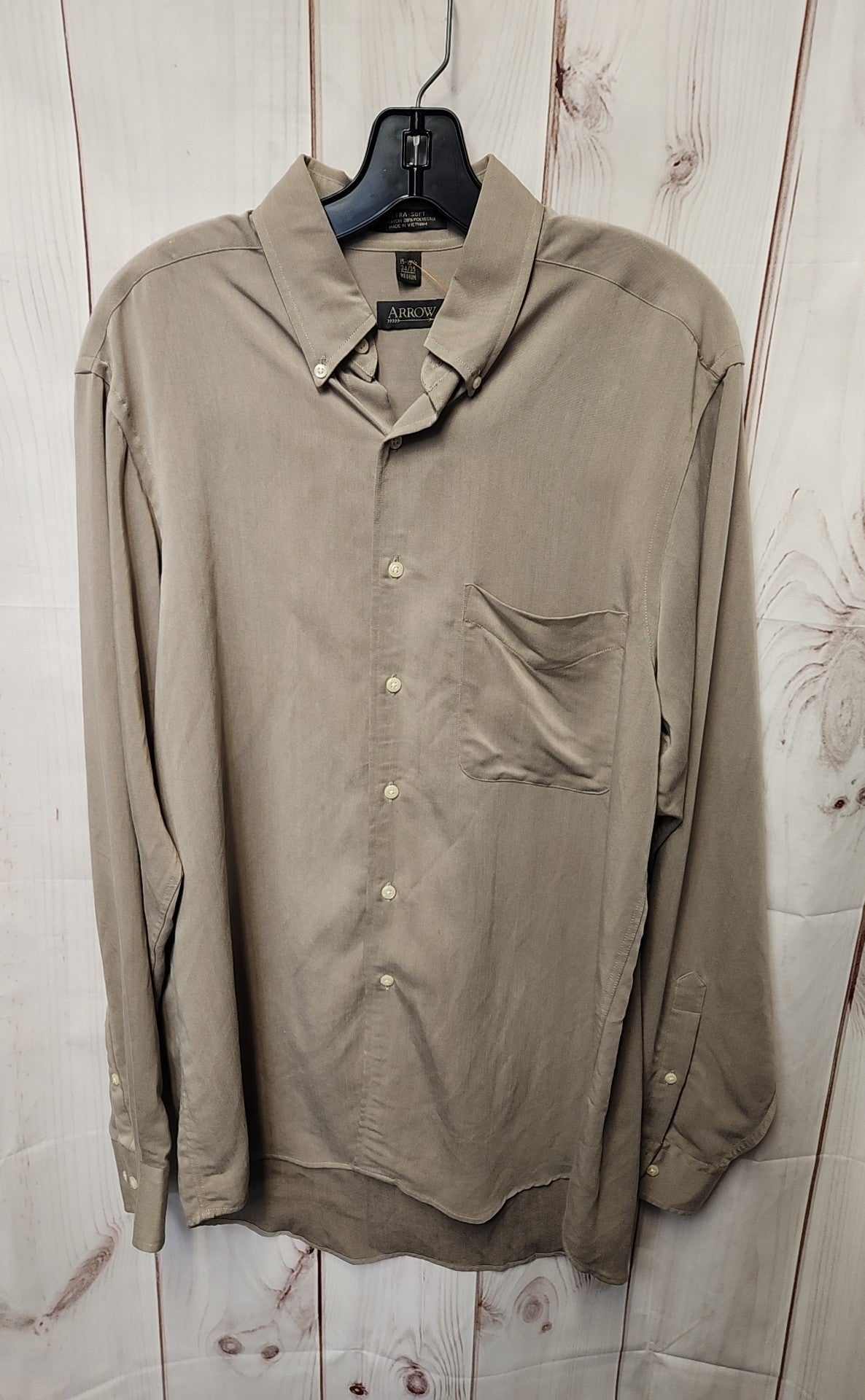 Arrow Men's Size M Brown Shirt