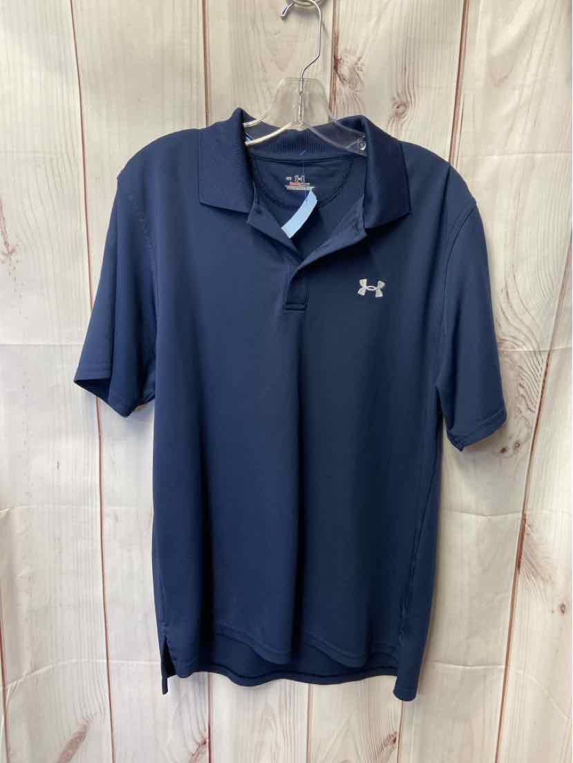 Under Armour Men's Size M Navy Shirt