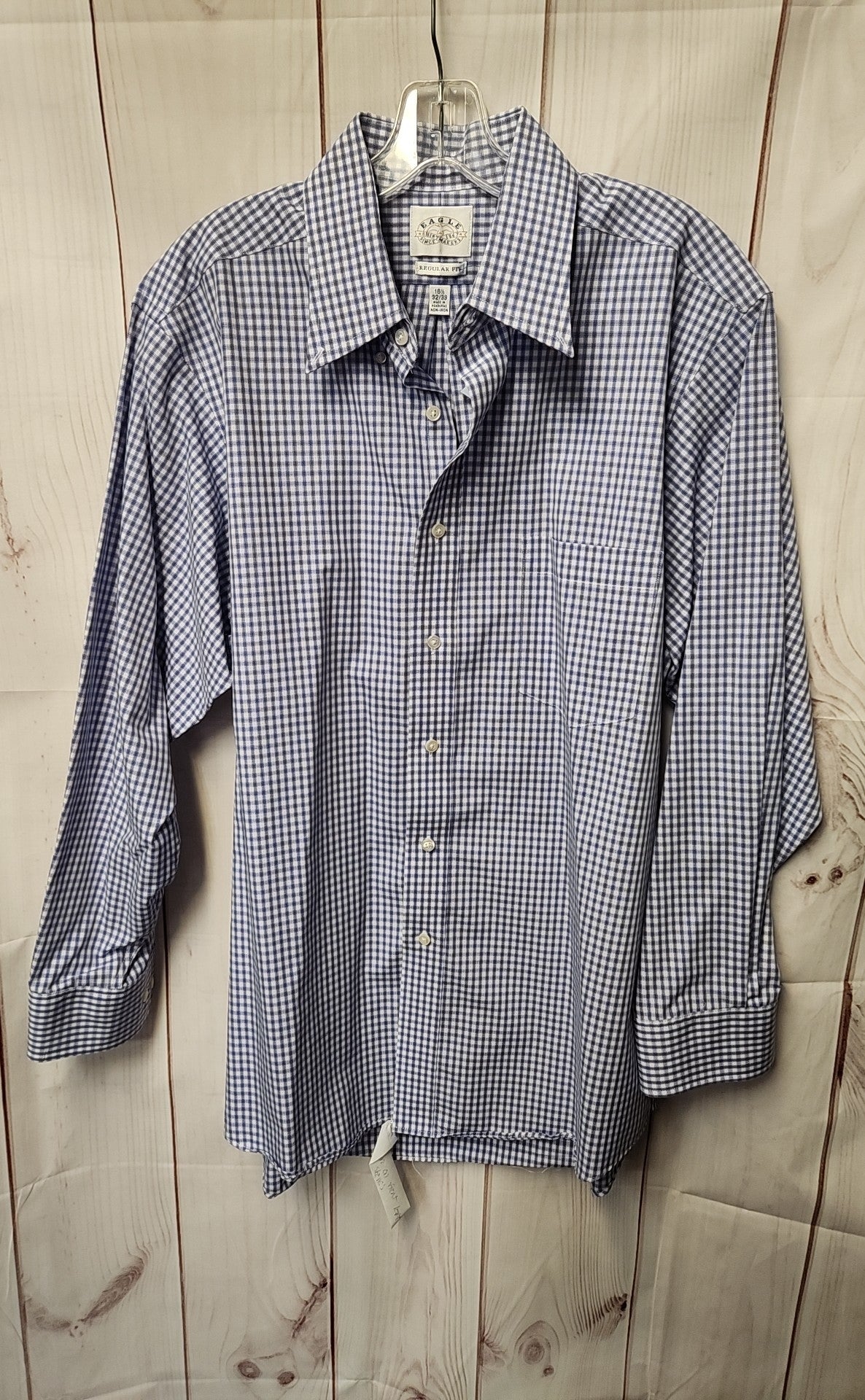 Eagle Men's Size L Blue Shirt