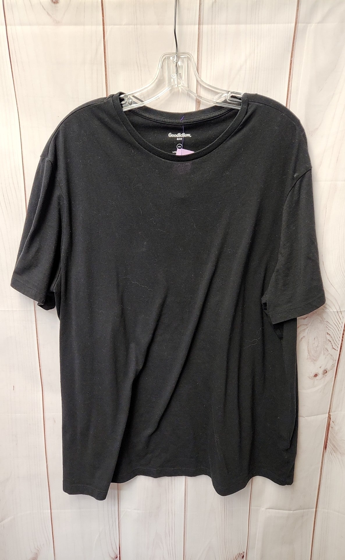 Goodfellow Women's Size XXL Black Short Sleeve Top