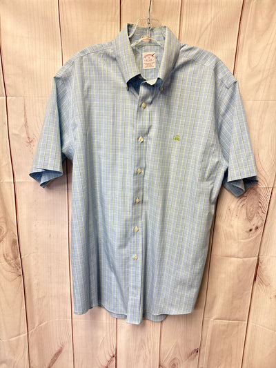 Brooks Brothers Men's Size M Blue Shirt