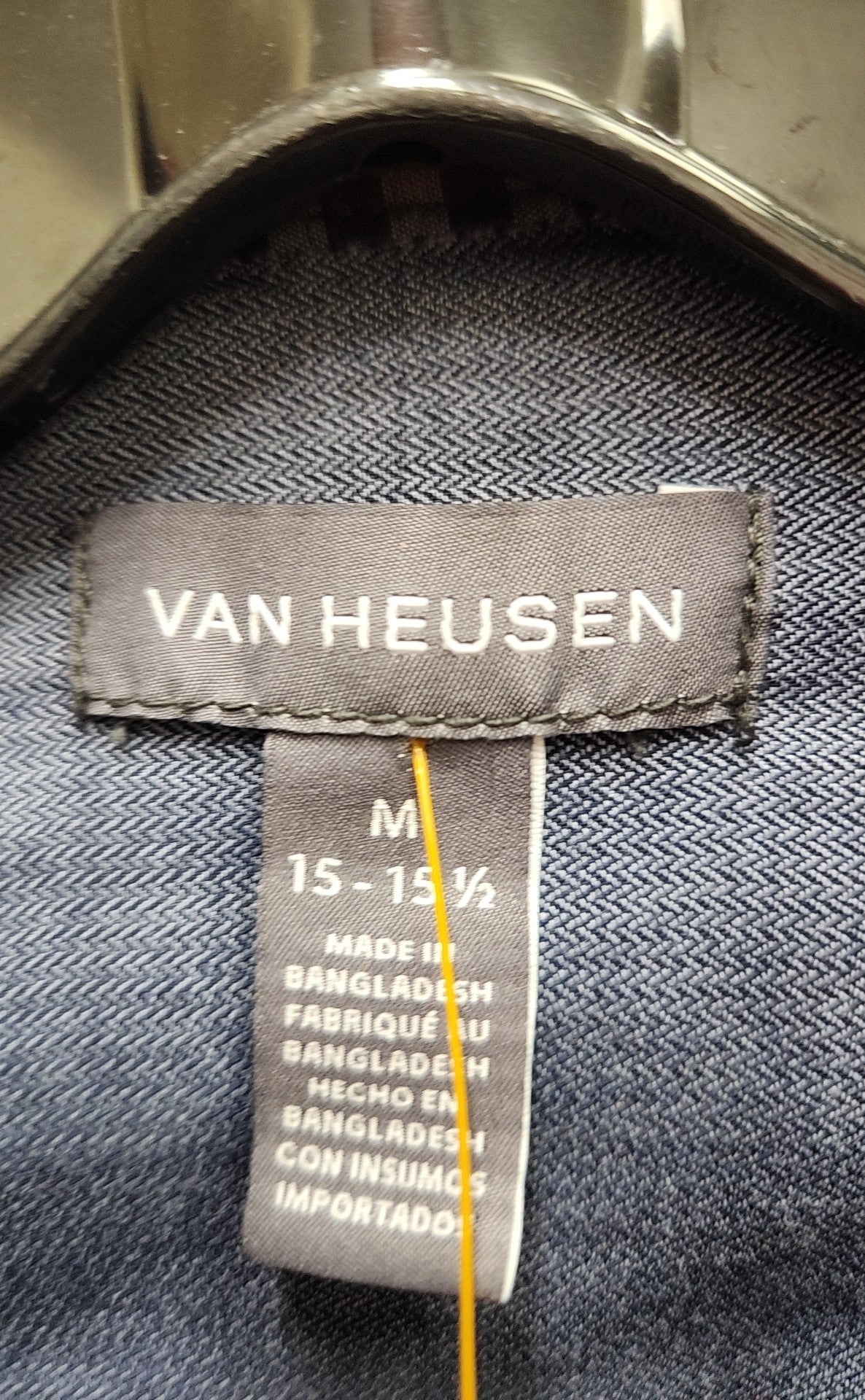 Van Heusen Men's Size M Blue Shirt