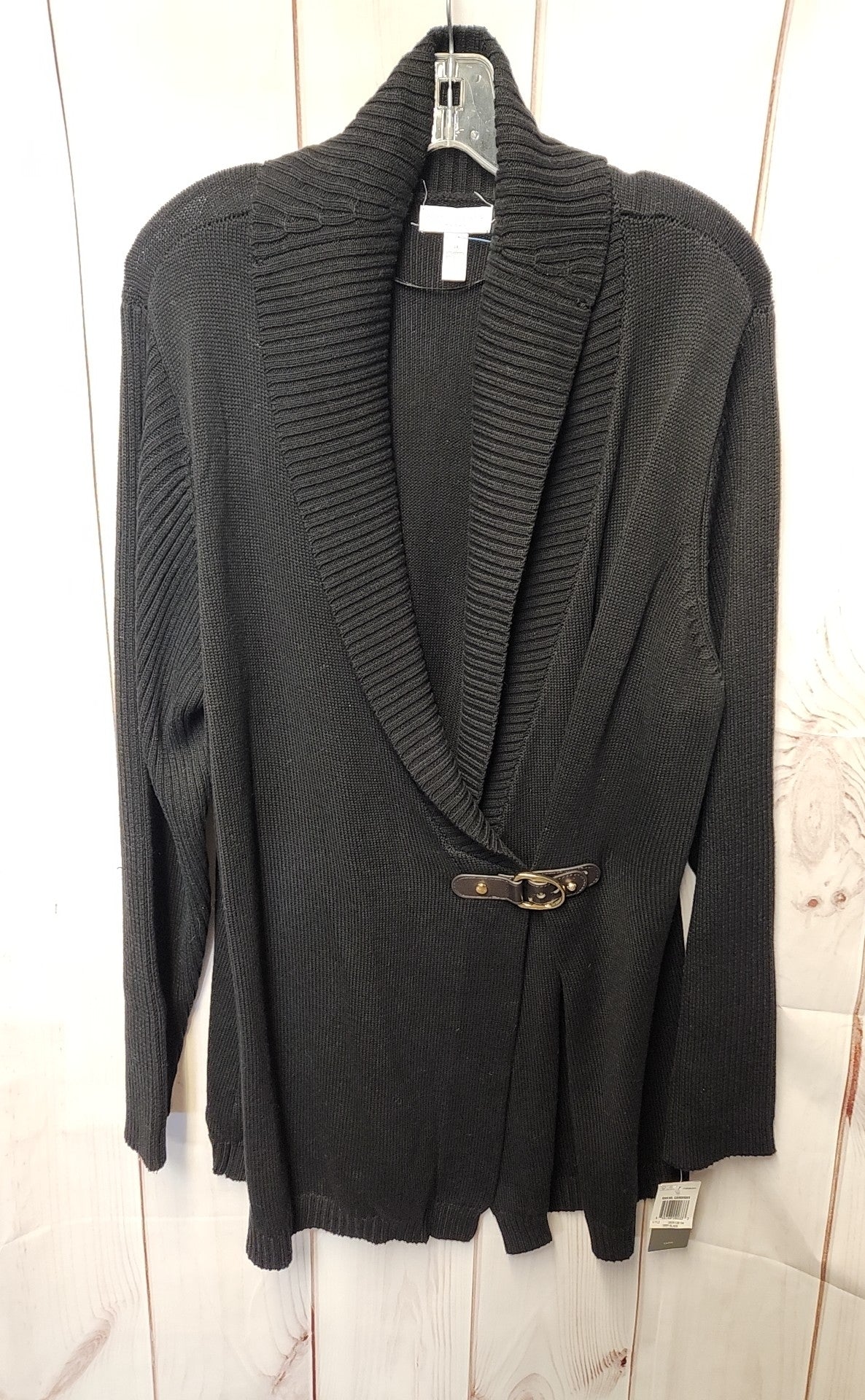 Charter Club Women's Size 3X Black Cardigan