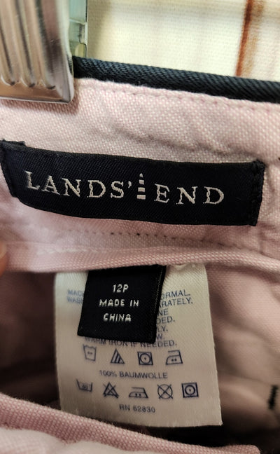 Lands End Women's Size 12 Petite Navy Pants