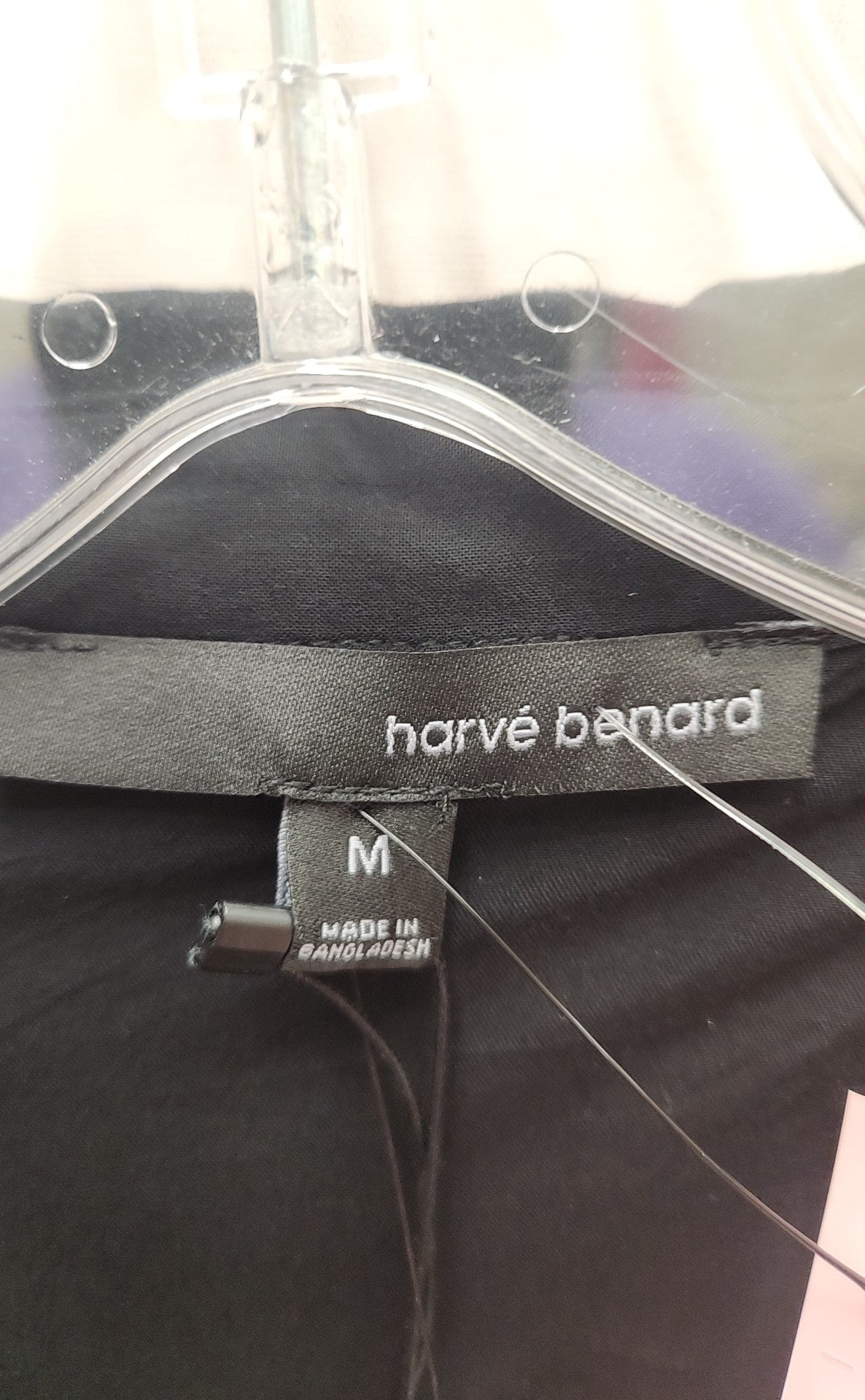 Harve Benard Women's Size M Black Long Sleeve Top
