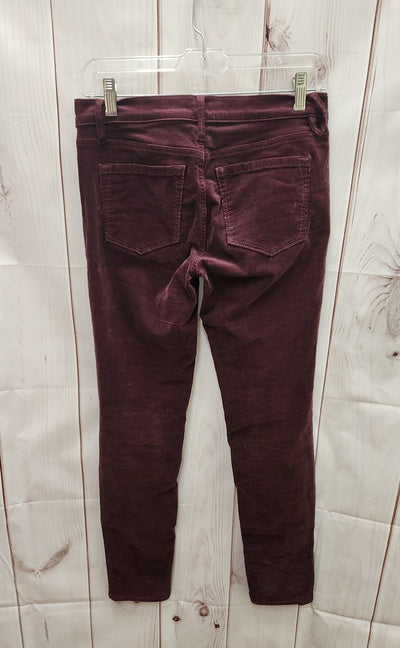 Loft Women's Size 0 Modern Skinny Purple Pants